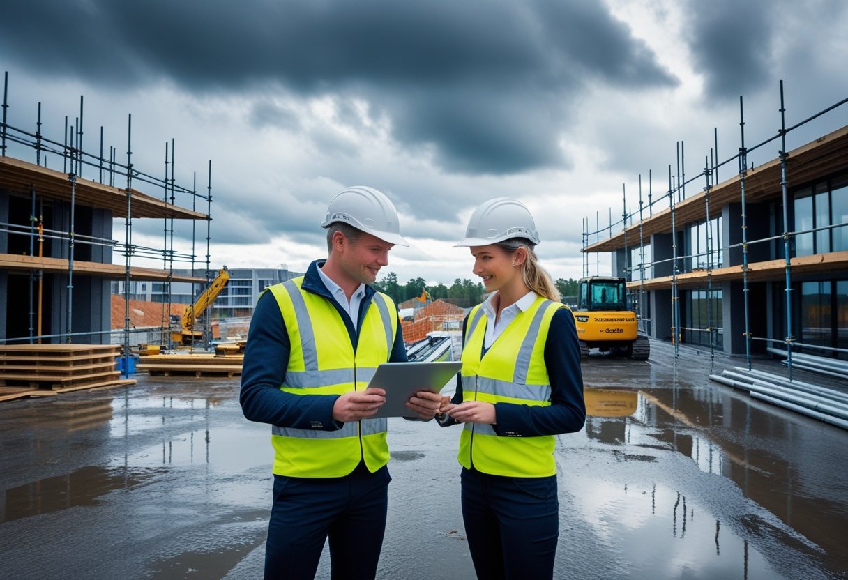 Sådan påvirker vejret totalentreprise i Næstved